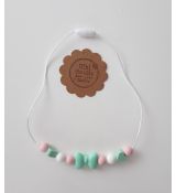 BABY náhrdelník na hryzkanie - mint
