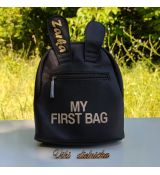 Detský ruksak MY FIRST BAG - black