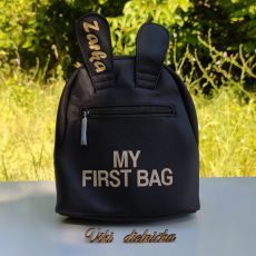 Detský ruksak MY FIRST BAG - black