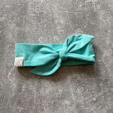 Bavlnená čelenka - mint
