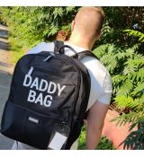 Childhome prebaľovací ruksak DADDY BAG - black