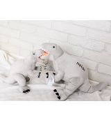 Melootka Dinosaur T-Rex 37 cm - šedý