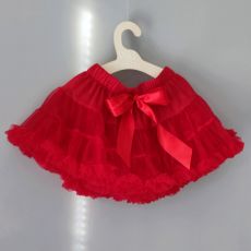 Luxusná TUTU suknička - červená